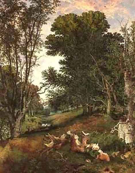 Towards Evening in the Forest - view 1