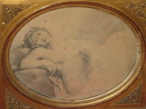Jupiter Et Leda by Jean-Baptiste Regnault