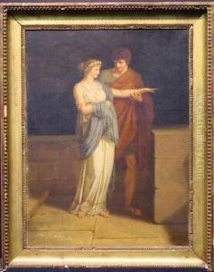 Courting Couple by Jean-Baptiste Regnault