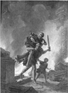 Enee Et Anchise by Jean-Baptiste Regnault