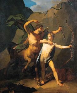 Achille Educato Dal Centauro Chirone