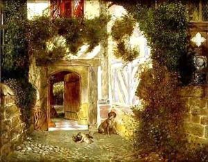 Ancient Archway at Speke Hall Liverpool by James Drummond