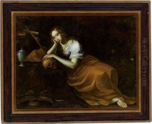 Mary Magdalene In Penitence by Niccolo Renieri (see Regnier, Nicolas)