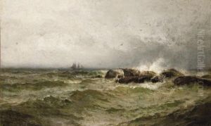 Seascape by Frank Knox Morton Rehn