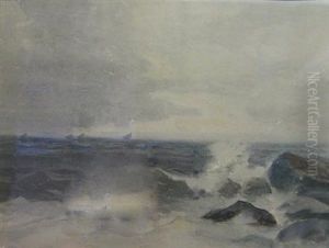 Seascape by Frank Knox Morton Rehn