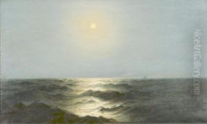 Moonlit Sea by Frank Knox Morton Rehn