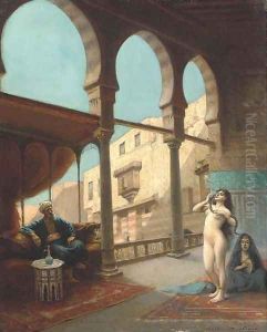 The harem dancer by Maxime Dastugue
