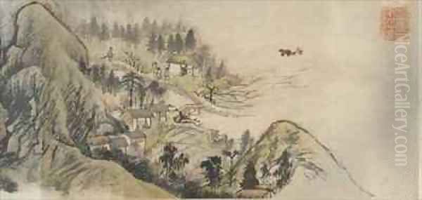 Peach Blossom Spring Qing dynasty - view 1