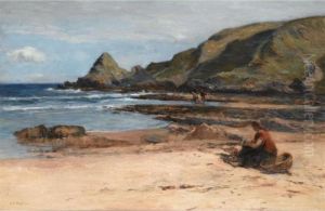 Shrimping by Archibald David Reid