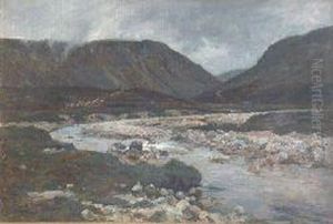 Mouth Of The Findhorn by Archibald David Reid