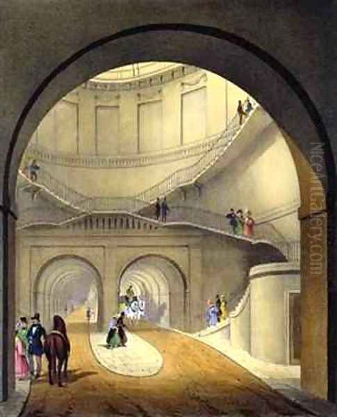 Entrance to the Thames Tunnel - view 1
