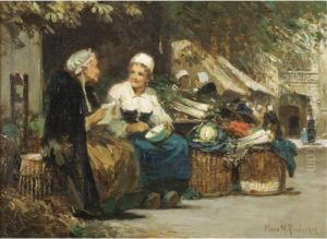 Market Gossip by Flora MacDonald Reid