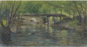 Rustic Bridge by George Agnew Reid