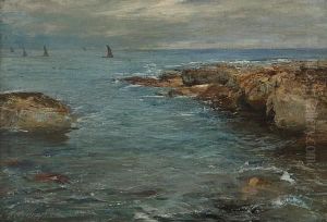 On The Coast Kingsbarns by George Ogilvy Reid