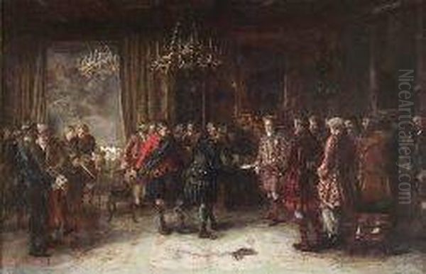 Prince Charlie At Holyrood - view 1