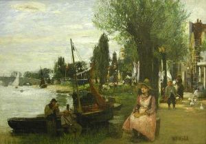 Sitting By The Bank