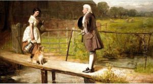 The Footbridge by John Robertson Reid