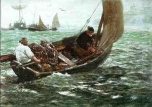 Fisherman by John Robertson Reid