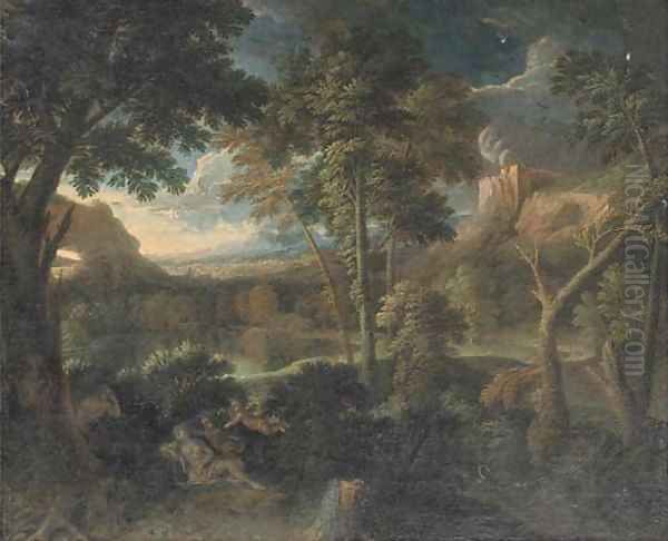 A landscape with Venus and Adonis - view 1