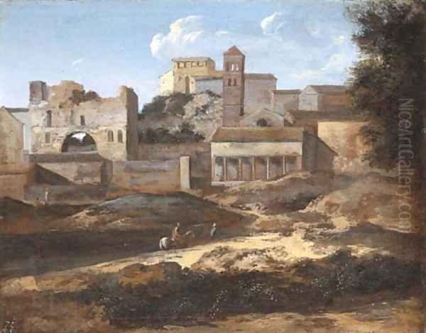 A capriccio view of classical buildings - view 1