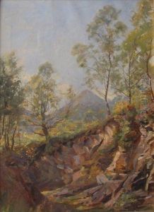Ben-an In Trossachs By Loch Katrine Side by Robert Payton Reid