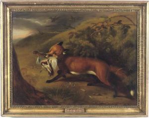The Fox With A Partridge by Philip Reinagle