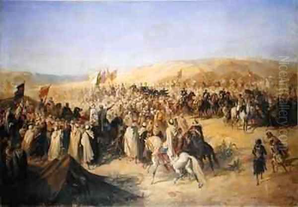 Napoleon III 1808-73 in Algeria - view 1