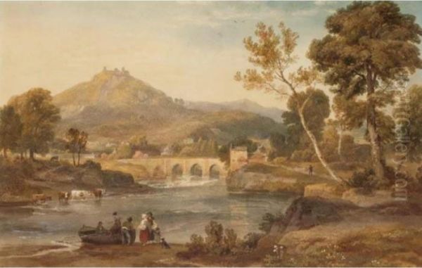 View Of Llangollen,wales - view 1