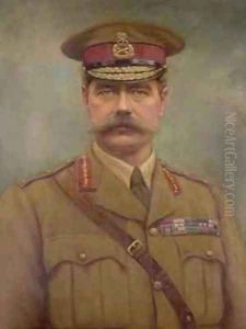 Portrait of Lord Kitchener by Arthur Davis