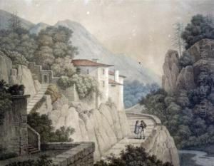 Bei Subiaco by Johann Christian Reinhart