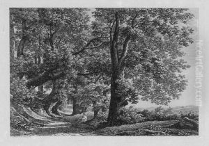 Die Landschaftsfolge Mit Dem Hl by Johann Christian Reinhart