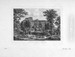 Die Landschaften Mit Der Widmung An Jos. Abel by Johann Christian Reinhart