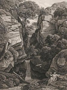 Die Landschaft Mit Dem Propheten Elias