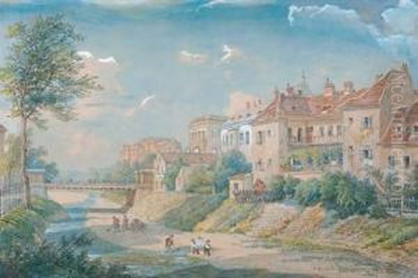 Die Rudolfsbrucke An Der Wien - view 1