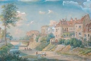 Die Rudolfsbrucke An Der Wien