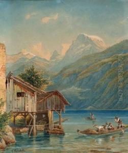 Zwei Zillen Auf Dem Hallstattersee? Mit Bootshutten