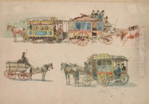 Varie Tramvie A Cavalli by Franz Reinhold