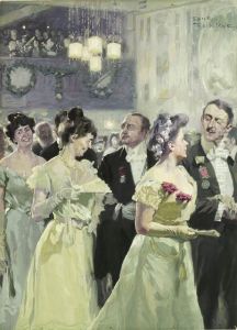 Einzug Der Ballgesellschaft by Rene Reinicke