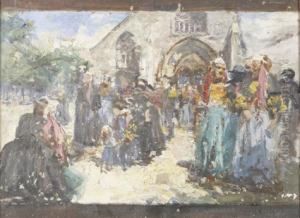 Igreja Com Figuras