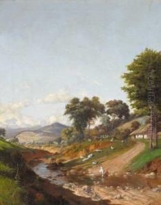 Alpine Landscapes by Hermann Reisz
