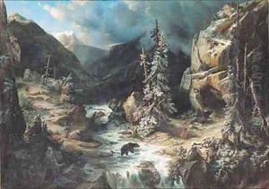 The Route to Maladetta by Leonard Alexis Dalige de Fontenay