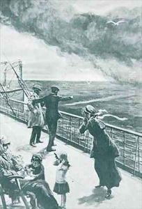 Murder on the High Seas First sight of the Torpedo by Philip Dadd