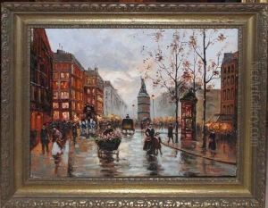 Paris Scene by Paul Renard