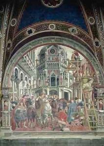 The Extension of the Hospital by Bartolo Domenico di