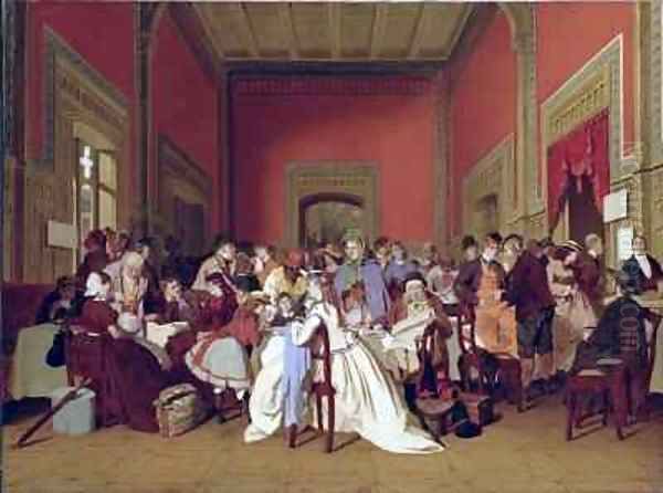 Second Class Waiting Room II - view 1