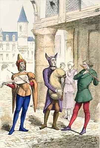 Travelling Musicians in the Fifteenth Century - view 1