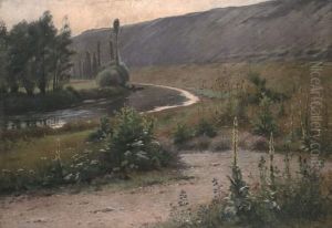 Paysage by Alfred Renaudin
