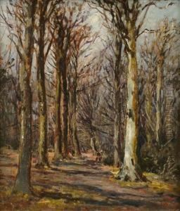 Woodland Scene by Joseph Fred. Percy Rendell