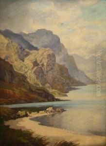 Scottish Coastal Scene by George Melvin Rennie