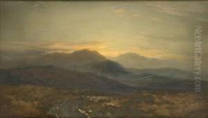 Sunset In The Highlands by George Melvin Rennie